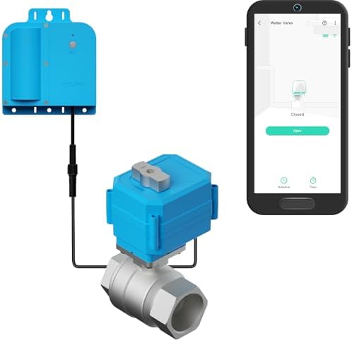 YoLink Water Shutoff Kit: 2" Stainless Ball Valve + X3 Valve Controller by YoLink