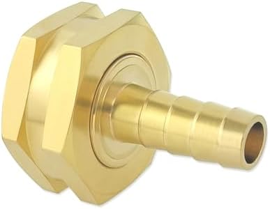 Hooshing 2PCS Garden Hose Swivel Adapter 3/8" Barb x 3/4" GHT Female Thread - Image 4