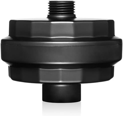 Brondell Shower Filter VivaSpring, Compact Matte Black – High Output, 100% High-Purity KDF Filtration, With FF-30 Filter Cartridge, Filtered Shower Water for Healthier Skin & Hair - Image 4