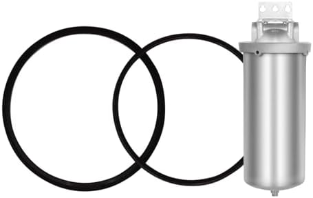 O-Ring for Water Filter Housings Diameter 4.2" O.D./4.8" O.D.Black 2 Pcs O-Ring Set by Amwater