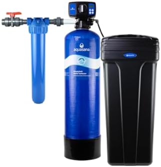 Aquasana SimplySoft® 40,000 Grain Water Softener - Whole House Hard Water Reduction - Softening Complete System + Install Kit Bundle WH-SF40 by Aquasana