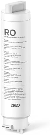 DREO Reverse Osmosis Water Filter for RO Water Filter 112/113/114/115 by Unknown