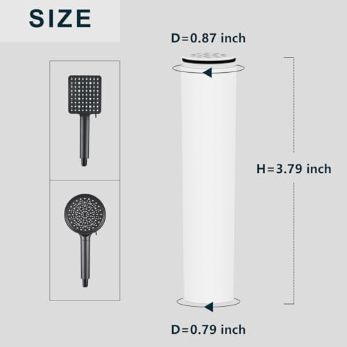 Replacement Shower Filter Cartridge for Cobbe Handheld Showerhead - Image 6