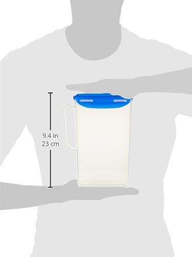 Lock & Lock Fridge Door Water Jug with Flip Top Lid 70.55-oz / 8.5-cup - Image 3