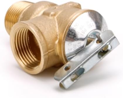 Temperature Pressure Relief Valve 3/4 NPT 150PSI Hot Water Storage Tank, Brass Material, High Temperature - Reliable Pressure Relief, Wide Application, Safe Water Heater Kit - Image 2