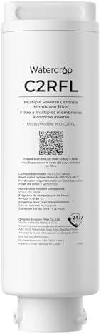Waterdrop C2RFL Filter, Replacement for C2SL RO System, 1-Year Lifetime by Waterdrop