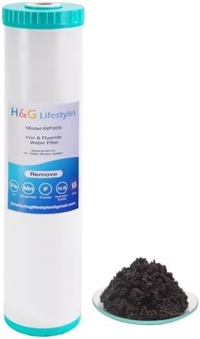 H&G Lifestyles Iron Filter Whole House Water Filter Cartridge Replacement by HGLifestyles