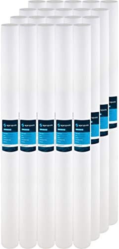SpiroPure SP-P25-40 40x2.5 25 Micron Sediment Water Filter SDC-25-4025 20PK by SpiroPure