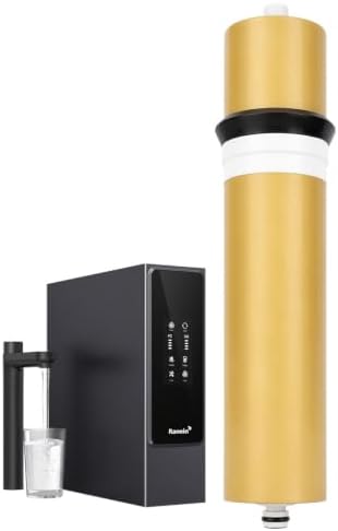 Ranein RO-600 600GPD RO Reverse Osmosis Membrane Replacement Filter, Compatible with V600 System, 36 Months Filter Life, Easy 3s No-Tool Replacement by Ranein