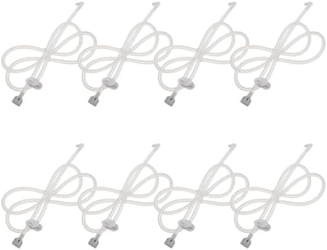 8pcs Dental Irrigator Hose Replacement for Water Flosser and Oral Irrigator, 32-inch Lightweight Plastic Tube with Reliable Water Flow, Wear Resistant Design for Home and Travel by OATIPHO
