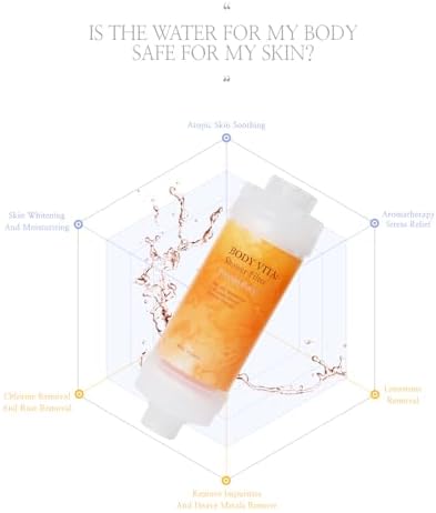 Vitamin Shower Filter for Reduces Dry Itchy Skin, Dramatically Improves the Condition of Your Skin and Hair Freesia Pure - Image 4