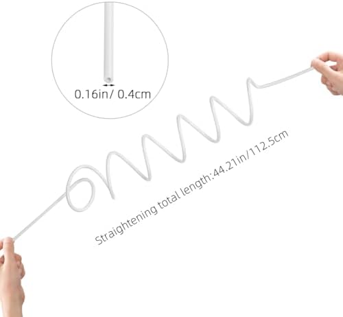 Healeved Water Flosser Hose Replacement Tube Compatible with Waterpik Wp-100 Wp-660 Oral Irrigator Hose 44.29 inch Water Flosser Accessories 1 piece - Image 4