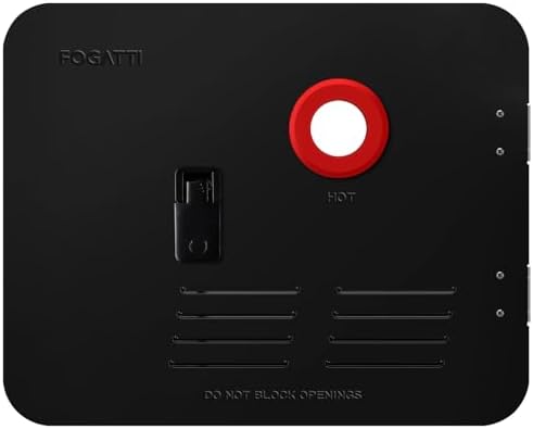 FOGATTI 15" x 18" InstaShower 7 RV Tankless Water Heater Door, Black by FOGATTI