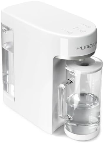PR1-P Countertop Reverse Osmosis Water Filter System, 5 Stage RO Filtration by Purevua