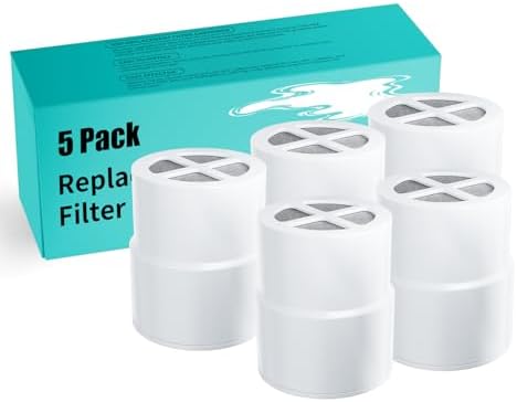 Shower Head Filter Replacement Compatible with Jolie, Mist&aguacero,5-Pack by Unknown