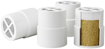 Replacement Cartridges Compatible with Jolie Shower Head Filter by IceCubeMolds