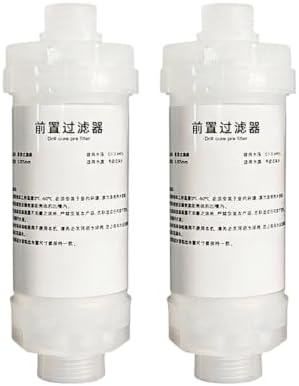 2-Pack PP Sediment Water Filter Cartridge, Universal Pre-Filter for Whole House, Shower, Washing Machine, Toilet & Under-Sink Systems(0.79x5.37IN) by Unknown