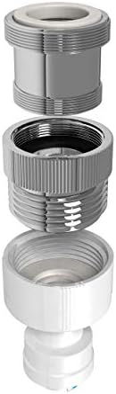 AquaticLife Brass Faucet Adapter Kit, Kitchen and Bathroom, 3-Piece by AQUATICLIFE