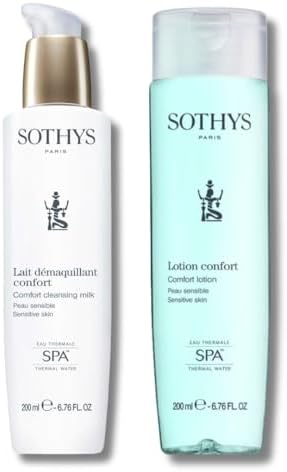 SOTHYS Comfort Cleansing Milk & Lotion Set for Sensitive Skin by Unknown