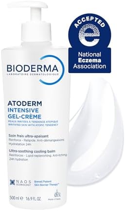 Bioderma Atoderm Intensive Gel-Cream, Soothing Body Moisturizer for Dry to Atopic Sensitive Skin, 24-Hour Hydration, 16.9 Fl Oz - Image 2