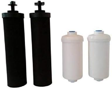 Set of 2 Berkey Authentic Black Berkey Elements (BB9-2) and 2 PF-2 Fluoride Reduction Elements - Combo Pack - Image 4