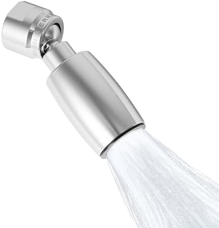 High Sierra® - CLASSIC™ Solid Lead-Free Metal 1.25 GPM Award Winning. Ultra Low Flow Shower Head. Patented Nozzle Never Clogs - Polished Chrome Finish by HIGHSIERRASHOWERHEADS