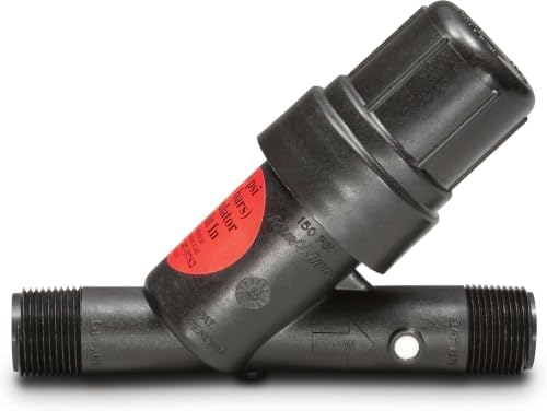 Rain Bird PRF07530S Drip Irrigation in-Line 30 PSI Pressure Regulating Y Filter, 3/4" Male Pipe Thread (Pack of 8) by RainBird