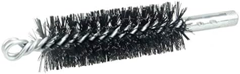 Weiler 44036 1-3/4" Double Spiral Flue Brush, .012 Steel Fill, Made in the USA by WeilerAbrasives