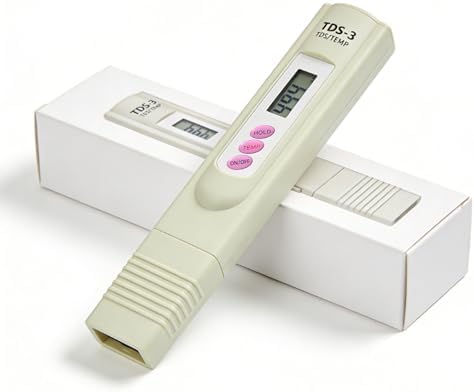 TDS Meter Digital Water Tester for Drinking Water, 3 in 1 TDS,EC,Temperature Meter,Portable Water Testing Kits for Hydroponics Aquarium and RO System by Supmea