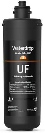Waterdrop WD-10UF Water Filter Replacement for Waterdrop TSA-UF & TSB-UF by Waterdrop