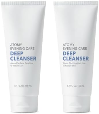 Evening Care Deep Cleanser - 5.1oz(150ml) x 2 pack, Facial Foam, Face Wash - Image 2