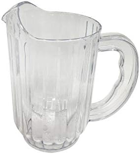 Clear Foodservice Polycarbonate pitcher, Polycarbonate Plastic Restaurant Water Pitcher, Polycarbonate Beer pitcher,Polycarbonate decanters (transparent, 30 oz) - Image 5