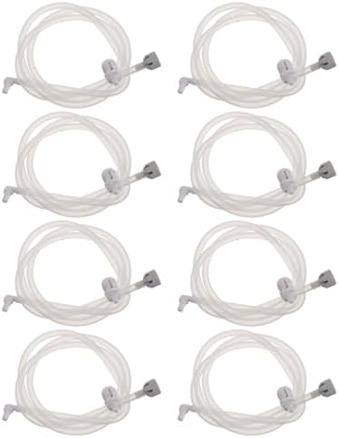 8pcs Oral Irrigator Replacement Hose for Water Flosser Home Use by Mikikit