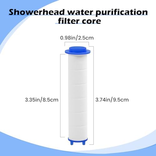 12 PCS Shower Filter Replacement 3.74x0.94 Inch - Image 2