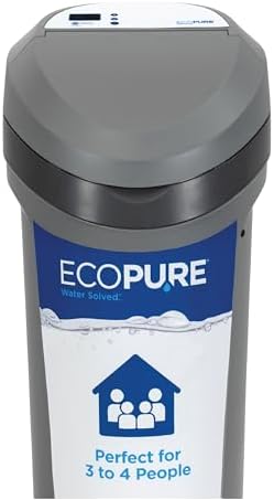 EcoPure EPS120 Whole House Water Softener for Medium Households by EcoPureWaterSolutions