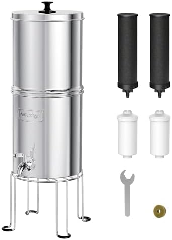Waterdrop TK15-A-FS Gravity Water Filter System, NSF/ANSI 42&372 Certified by Waterdrop