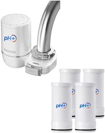 Waterdrop FC-02 Alkaline Water Filter for Sink Faucet with 4 Filters by Waterdrop