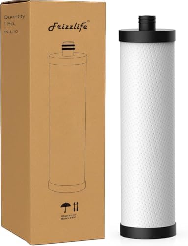Frizzlife Replacement Filter For FK99/FP99/SW10/SW10F Under Sink Water Filter, PLC10, New Packing by FRIZZLIFE