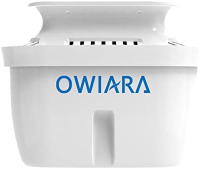 Standard Water Filter, Standard Replacement Filters for Pitchers and Dispensers, BPA Free, 1 Count by OWIARA