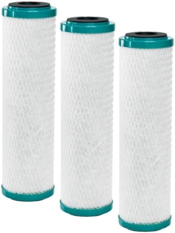 GE Premium Single Stage Drinking Water System Replacement Filter, Fits GX1S01R Under Sink Filtration System, Replace Every 6 Months, FXUVC | (Pack of 3) by Unknown