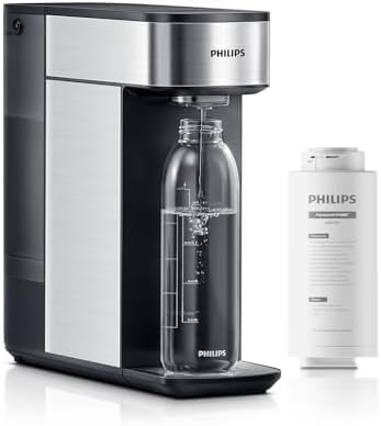 PHILIPS Reverse Osmosis Water Filter Countertop, Compact 5 Stage RO Water Filtration System Purifier Dispenser with Aquaporin Technology, NSF/ANSI 372 Certified, Reduce TDS by Unknown