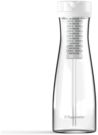 Tappwater Premium Water Filter Pitcher PitcherPro with SMR - 1,45L Glass Water Pitcher, Instant Filtration with Added Essential Minerals, removes limescale and +80 substances, Elegant Design by Tappwater
