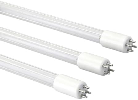 BLUONICS 3-Pack 55W UV Replacement Bulbs, 4-Prong Ultraviolet Lamp for Whole House Water Treatment Systems by BLUONICS