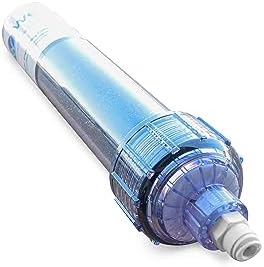 WECO Inline Color Changing Deionizing Mixed Resin for Pure and Spotless Water - High Purity Mixed Bed Resin (DI) 2 X 10 Inch Cartridge (1/4 Inch Quick Connect) - Image 2
