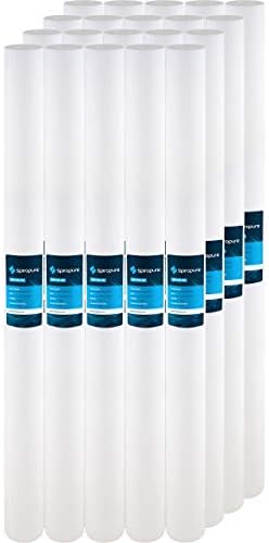 SpiroPure SP-P5-40 40x2.5 5 um Sediment Water Filter SDC-25-4005 P5-40 20PK by SpiroPure