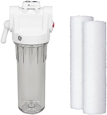GE Whole House Water Filtration System & Basic Filter | Reduces Sediment, Rust & More | Install Kit & Accessories Included | GXWH20T, FXUSC by Unknown