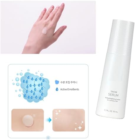 Lightweight Formula & Moisturizing Serum, Hydrating Winter Serum, For a.t.o.m.y Snow SERUM, (1.7fl.oz. / 50ml) - Image 2