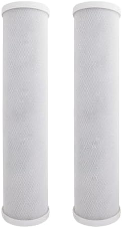CFS 10 Micron 20x4.5 Carbon Block for C2-02 IHS12-D4 IHS22-D4 S12Q-WHSC 2pc by CompleteFiltrationServices