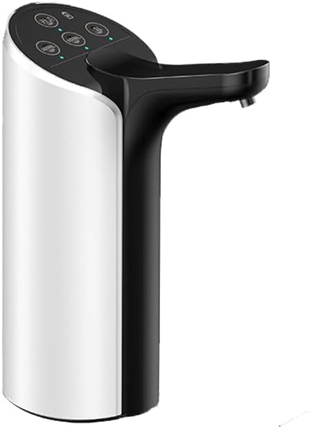 Electric Water Pump – Easy Installation Drink Dispenser USB Water Pump – One Button Easy Operation Automatic Water Dispenser (White) by Unknown