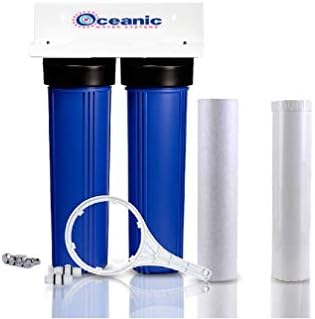 Whole House Water Filter System with KDF | 20" Sediment + GAC/KDF Filters by Premier+Water+Systems